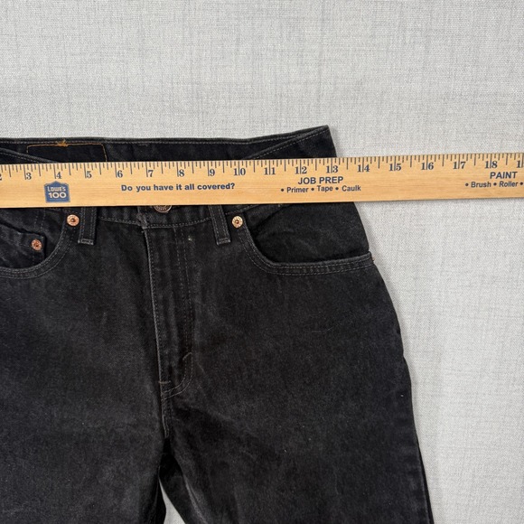 Vintage Levi's 550 Jeans Womens Size 5  Charcoal Dark Wash Relaxed Fit USA - Picture 6 of 9